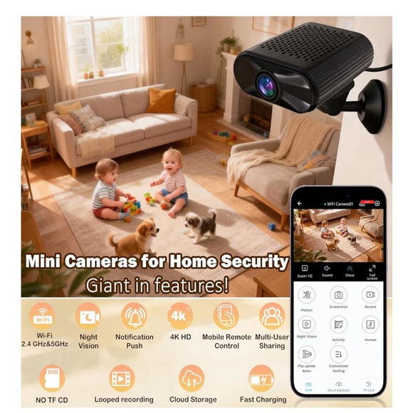 Black Mini Camera - Picture 5 of 5